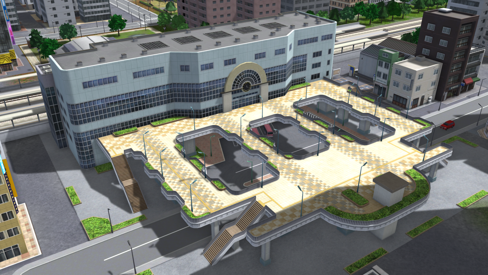 収録物紹介_歩行者デッキ付き駅